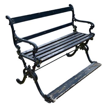 Rare Coalbrookdale Games Bench