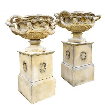 Pair of Warwick Vases 