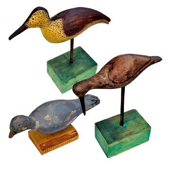 Collection of Wooden Birds