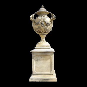 Monumental Lidded Urn