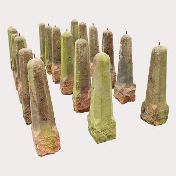 Set of Stone Bollards