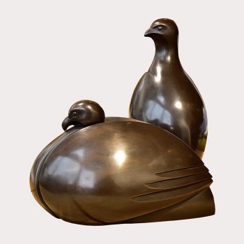 Cold Cast Partridges