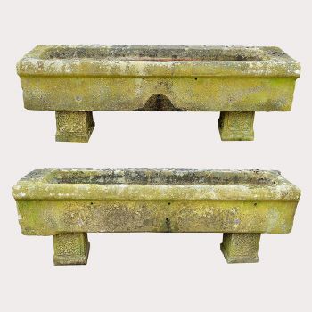 Carved Horse Troughs