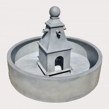 Round Bruges Water Feature