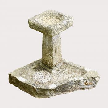 Bird Bath on Dew Pond