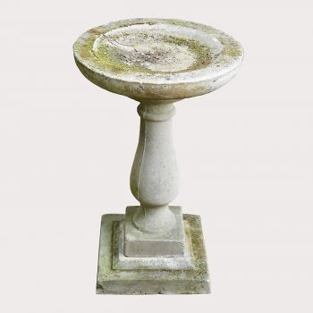 Composition Stone Bird Bath 