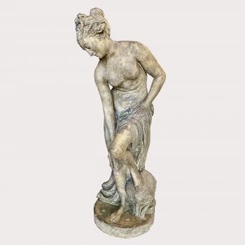 Terracotta Figure of Venus au Bain
