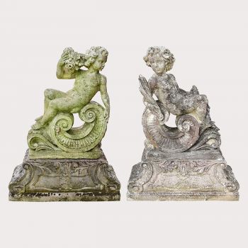 Italian Composition Marble Figures