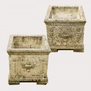 Square Regency Style Planters