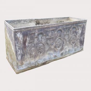 Large Antique Lead Cistern