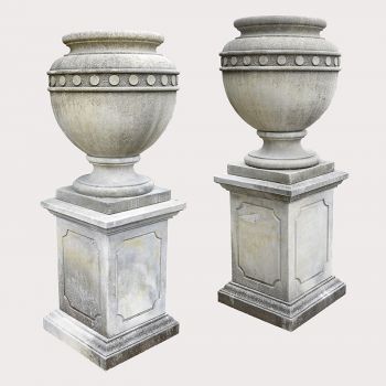 Vicenza Limestone Urns