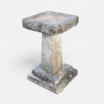 Large Stepped Base Bird Bath