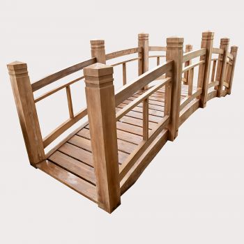 Teak Wooden Bridge