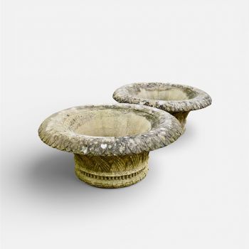 Wide Rim Lattice Planters