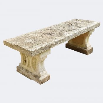 Rough Hewn Stone Seat
