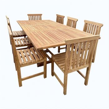Rectangular Teak Dining Table