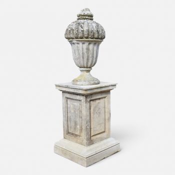 Regency Lidded Urn on Later Pedestal