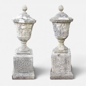 Austin Seeley Lidded Urns